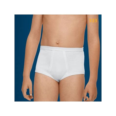 Braslip canalé de algodón Junior Abanderado AS00333