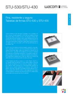 STU-530/STU-430 - signature.wacom.eu / stu-530-stu-430-signature-wacom ...