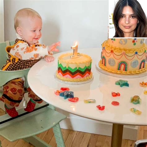 Emily Ratajkowski Celebrates Son Sylvester's 1st Birthday: Photos