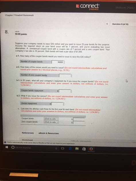 Solved Connect Chapter Graded Homework Question Chegg