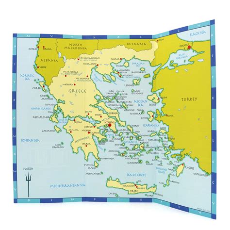 Greece & Greek Isles Map | Red Maps