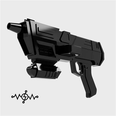 3d Printable Clone Trooper Dc 17m Blaster Etsy