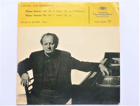 Beethoven piano sonatas Wilhelm Kempff アルバム