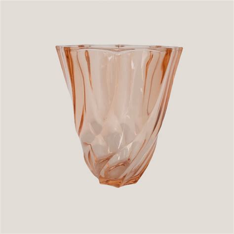 Joli Vase Torsad En Verre Rosaline Luminarc