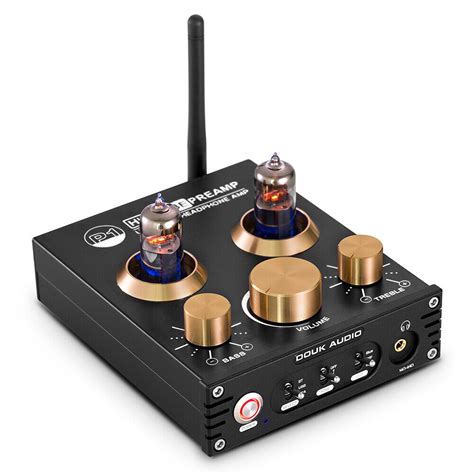 Douk Audio P1 HiFi Bluetooth 5 0 Vacuum Tube Preamp USB DAC APTX