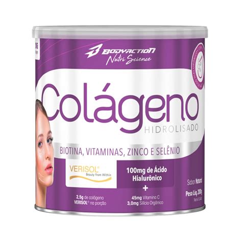 Para Que Serve O Colágeno Em Pó - Colágeno Hidrolisado em Pó BodyAction | Energia do Corpo