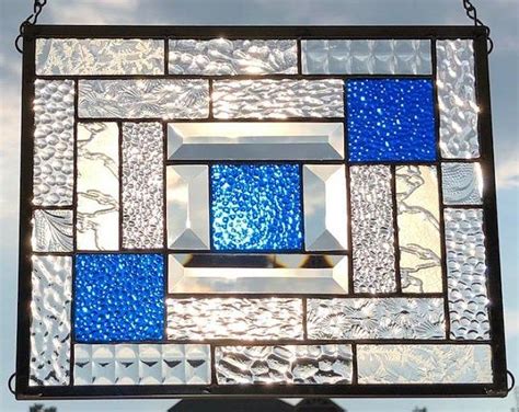 Stained Glass Window W 189 Elegant Retreat Etsy Glass Painting