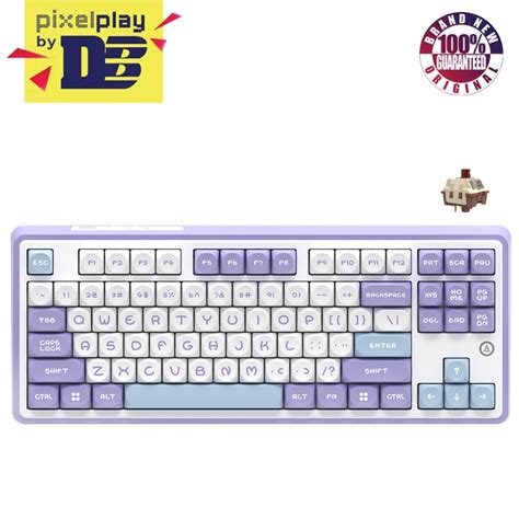 Ajazz Ak Rgb Tri Mode Keys Tkl Gasket Mounted Hot Swappable Mechanical Keyboard Shopee