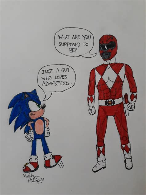 Just Did This Sketchmini Comic Of Sonic Meeting Jason Lee Scott The