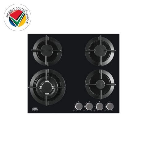 Defy 4 Burner Gas Hob Dhg604 Tafelberg Furnishers