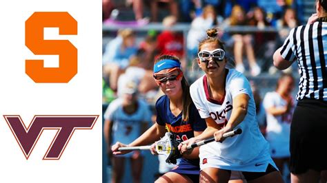 Syracuse Vs Virginia Tech 2020 Ncaa D1 Womens Lacrosse Highlights