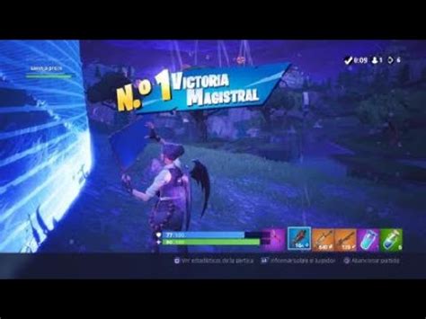 Fortnite Gano La Partida En Solitario Con 6 Kills YouTube