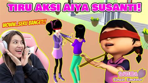 TIRU AKSI MAIN AIYA SUSANTI UPIN IPIN..WOWW SERUU BANGET!! SAKURA SCHOOL SIMULATOR - PART 677 ...