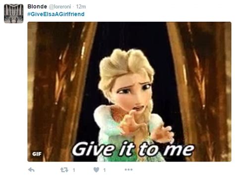 Giveelsaagirlfriend Trends On Twitter As Fans Urge Frozen Creators To Feature Same Sex