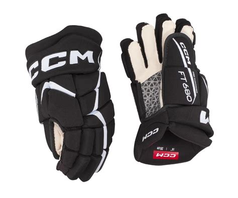 Ccm Hockeyhandskar Jetspeed Sr Black White Hockeytown