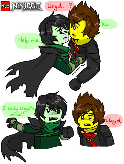 Human Anime Ninjago Lloyd And Akita