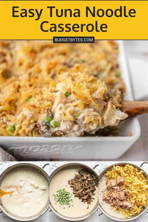 Tuna Noodle Casserole No Canned Soup Budget Bytes Baked Bbq Chicken Breast Recipe Tuna