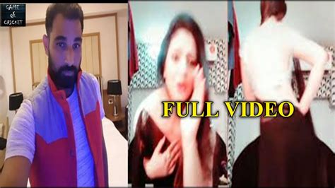 Full Video Mohammed Shamis Wife Hasin Jahan Posts Vulgar Dance Video