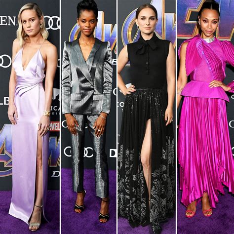 ‘Avengers: Endgame’ Red Carpet Fashion: Celeb Dresses, Gowns, Suits