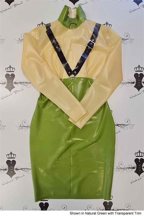 Hand Made Designer Dom Paramour Latex Dress By Westward Bound