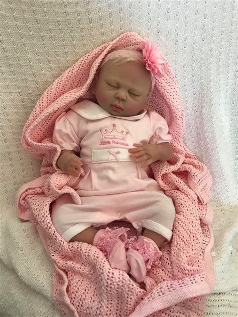 Rosie Closed Eyed Reborn Doll