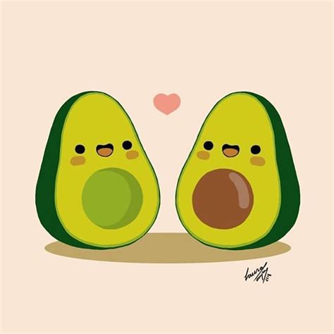 Palta Aguacate Avocado Drawings Lindos Dibujos F Ciles Aguacate