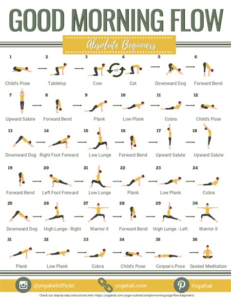 good morning yoga routine for beginners