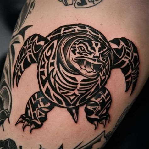 40 Bold Snapping Turtle Tattoo Designs That stand Out! – The Turtle Hub