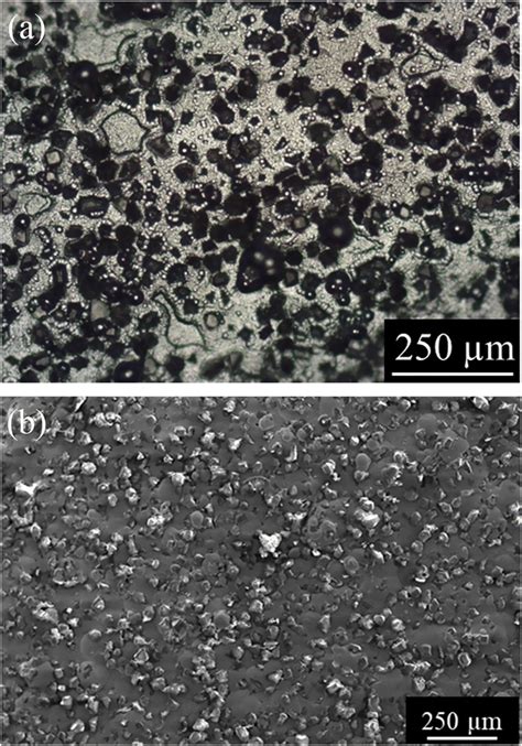 Surface Morphologies Taken With A Om And B Sem Of The Electroplated