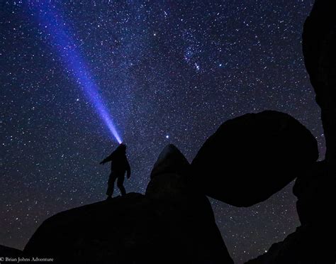 Self Portrait Night Sky Big Bend National Park Balanced Rock | Etsy