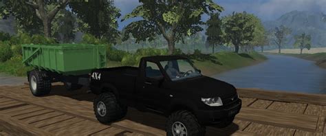 LS2011 Uaz Patriot Pickup v PKWs Mod für Landwirtschafts Simulator 2011