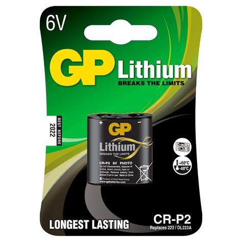 Bater A Cr P V De Litio Marca Gp Precio Guatemala