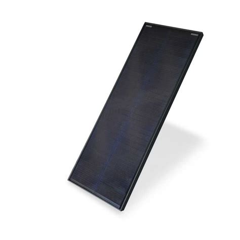 Autosolar 100 Watt Solarpanel Slim Black