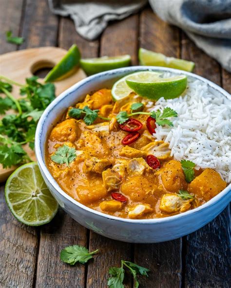 Pumpkin Chicken Curry With Coconut Milk Recipe Video