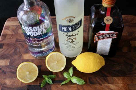 Lemon Drop Martini Limoncello Cocktail Drink Recipe