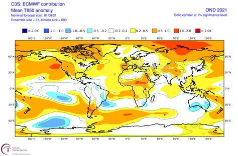 Fall 2021 Forecast La Nina Will Grip The Weather In North America While Europe Autumn Will