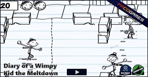 Diary of a Wimpy Kid the Meltdown | Games44