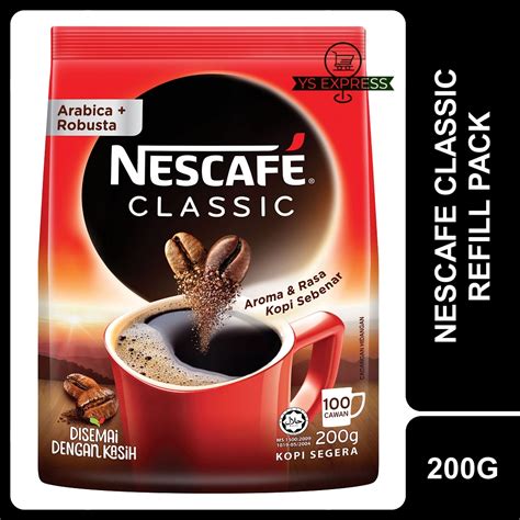 Nescafe Classic Soft Pack 200g Lazada