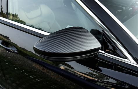 Fit For Audi A Abs Carbon Fiber Rear View Side Door Mirror