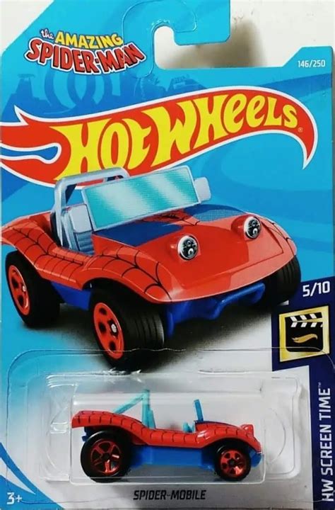 Hot Wheels Screen Time Spider Mobile Universo Hot Wheels