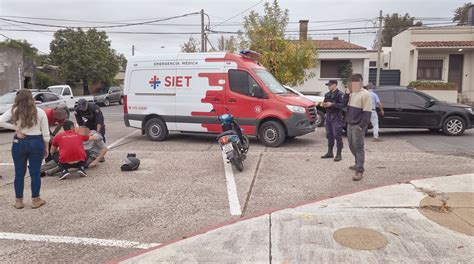 Motociclista sufrió lesiones en accidente de tránsito Diario El Telégrafo