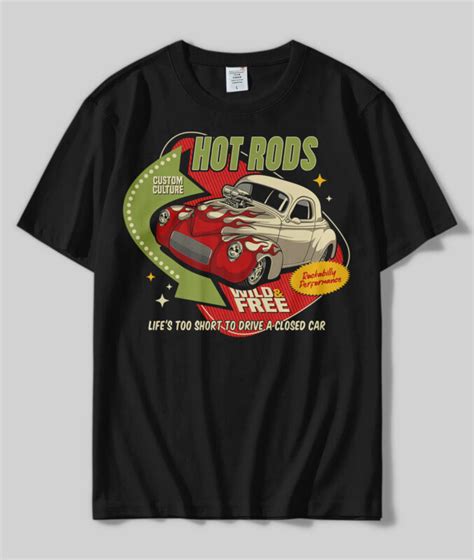 Hot Rod T Shirts Design Bundle Buytshirtdesigns