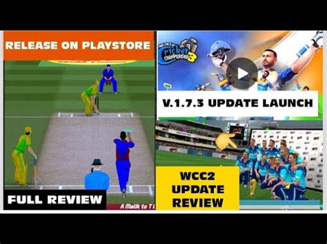 New Cricket Game Launch On Playstore Wcc Wcc New Update Review