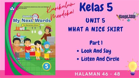 Soal Kunci Jawaban Buku Bahasa Inggris Kelas 5 SD Halaman 46