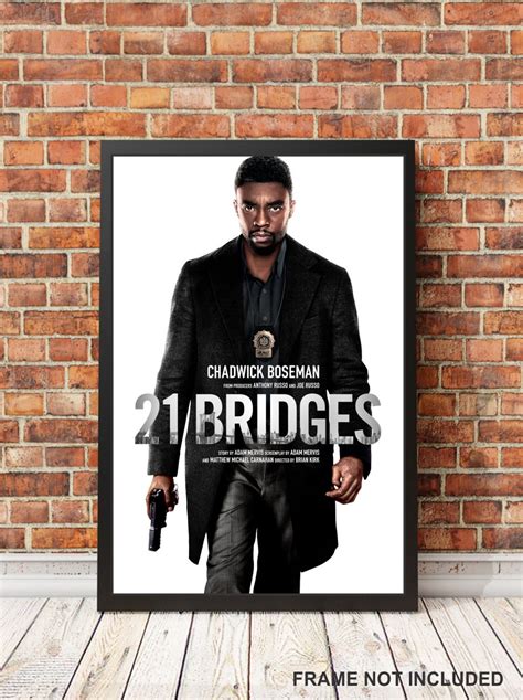 21 Bridges Movie Poster Chadwick Boseman Digital Prints Home - Etsy