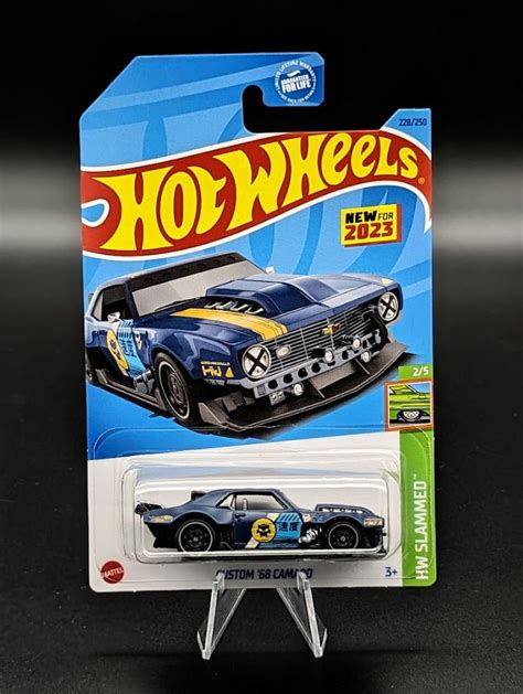 Hot Wheels Custom Slammed 68 Camaro Garcia Cards And Toys