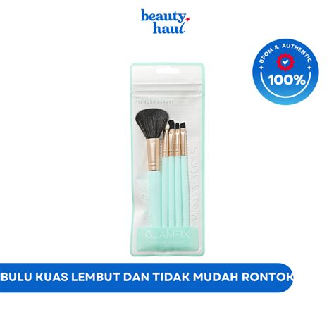 Jual GLAMFIX Excellent Brush Set Lake Blue Shopee Indonesia