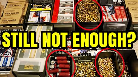 The Ultimate Guide To Ammo Stockpiling How Much Is Enough Youtube