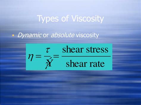 Ppt Viscosity Powerpoint Presentation Free Download Id519712