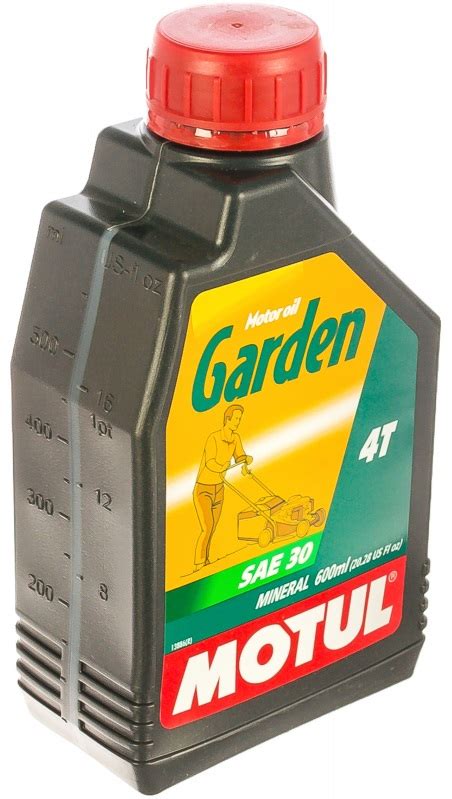 Моторное масло для садовой техники MOTUL Garden 4T SAE30 Mineral, 0.6 л ...